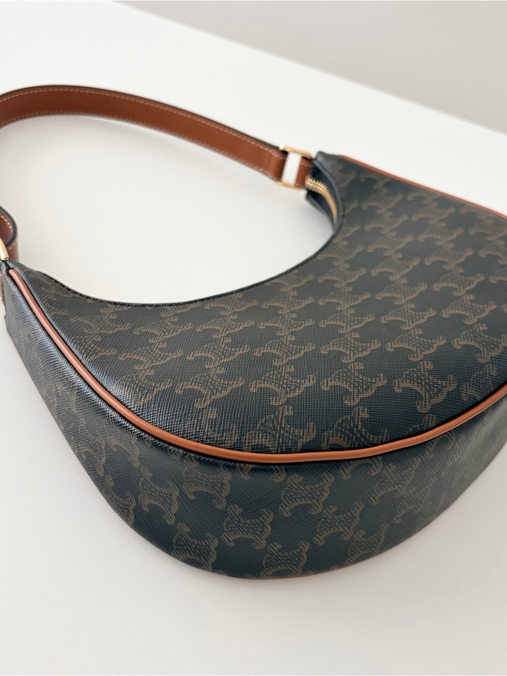 Celine Ava Bag - Triomphe Canvas - Picture 5 of 13